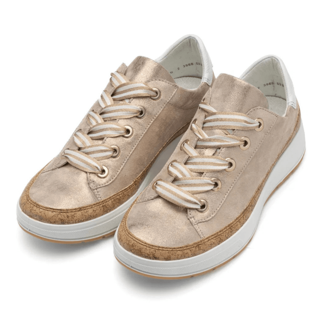 Ara Women's Rem Metallic Shell/White Calf