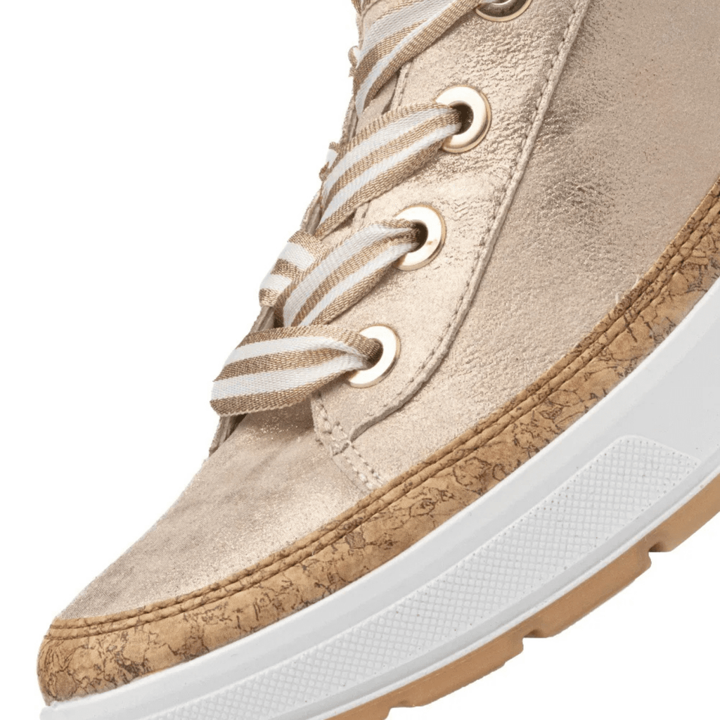 Ara Women's Rem Metallic Shell/White Calf