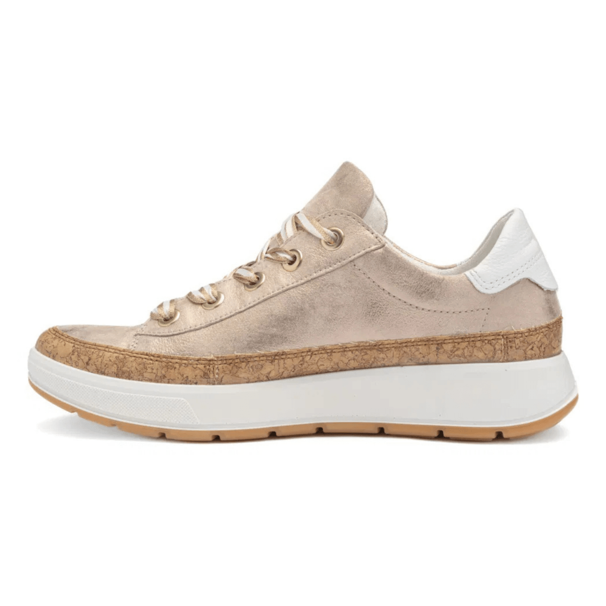 Ara Women's Rem Metallic Shell/White Calf