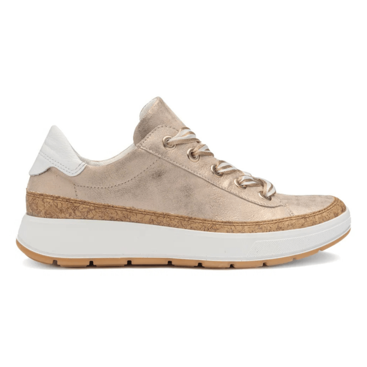 Ara Women's Rem Metallic Shell/White Calf