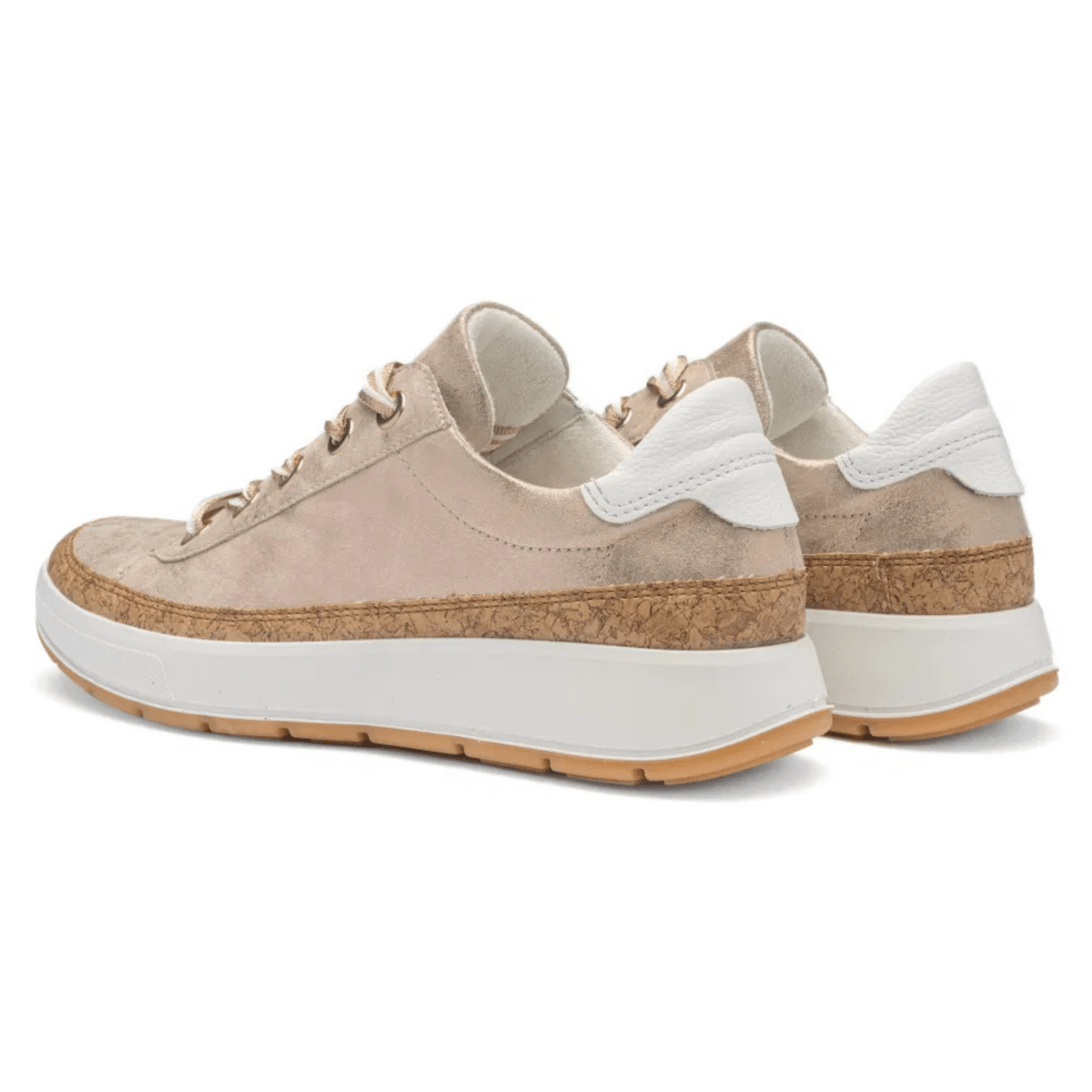 Ara Women's Rem Metallic Shell/White Calf