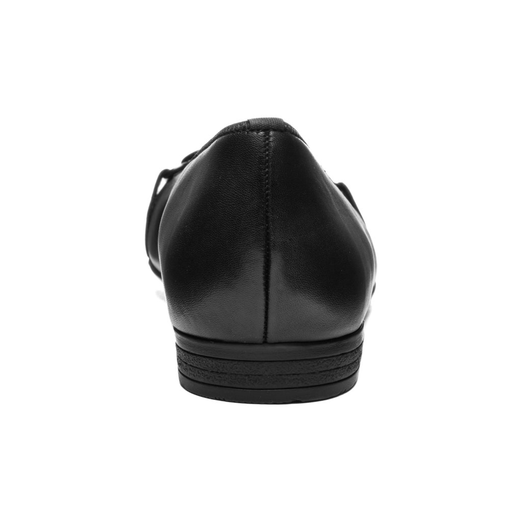 Ara Women's Siene Flat Black Calf Leather