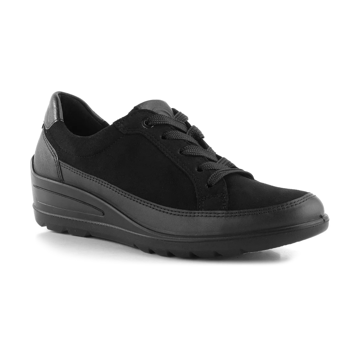 Ara Women's Zamia Black Calf Leather/Suede