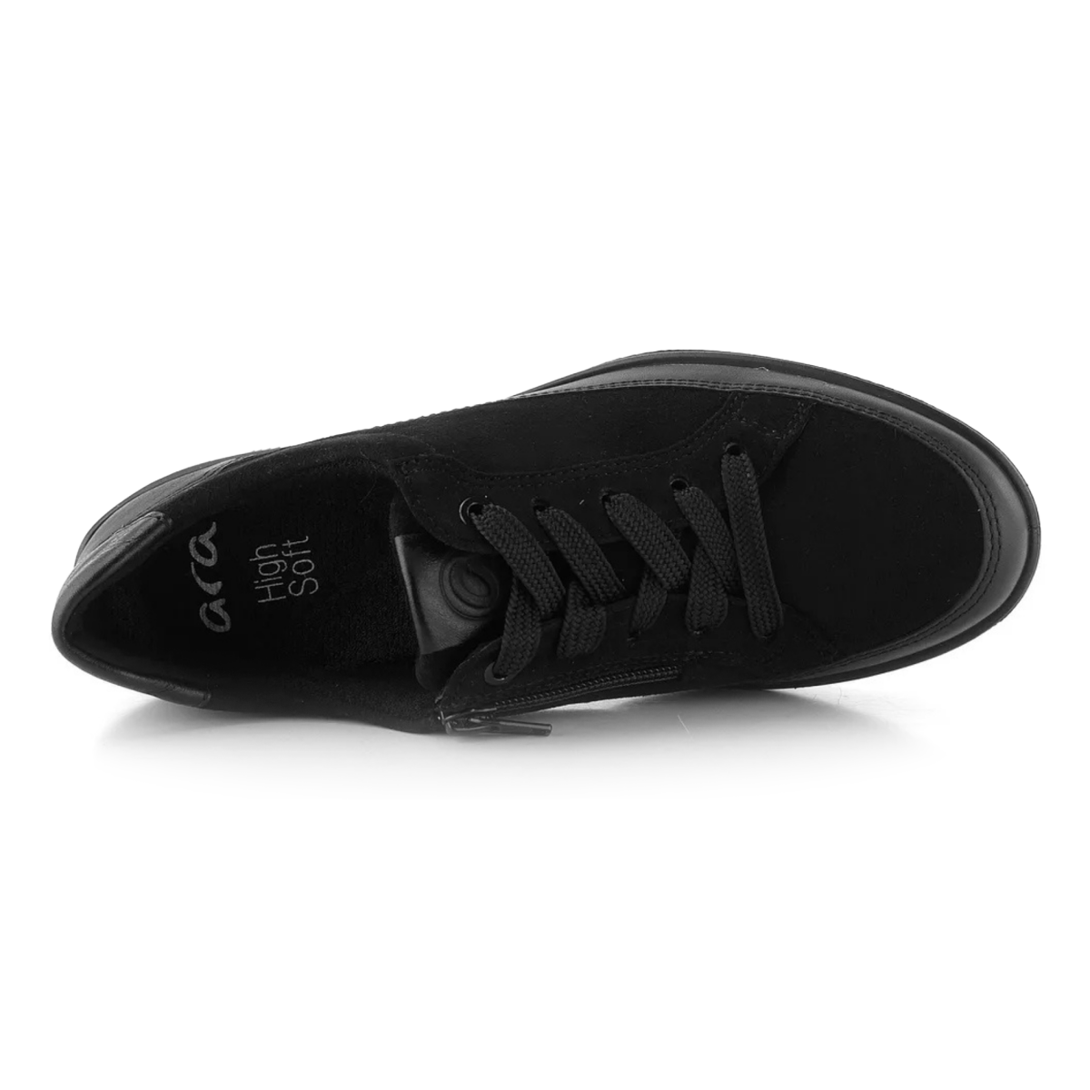 Ara Women's Zamia Black Calf Leather/Suede