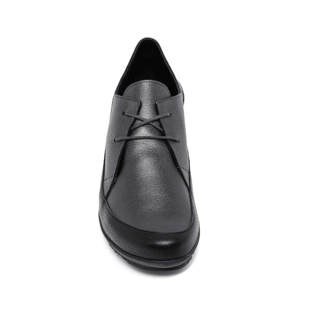 Arche Women's Baroha Black/Silver Metallic Pebble Leather