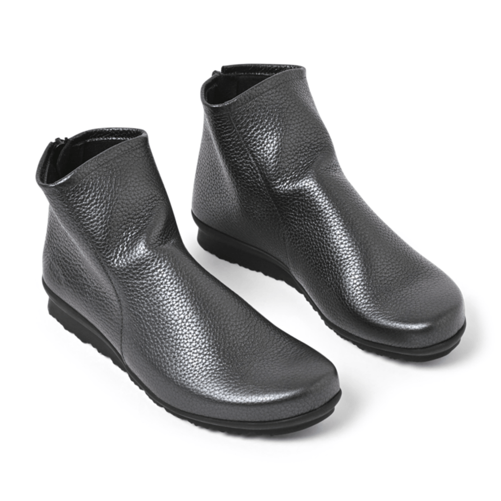 Arche Women's Baryky Grey/Silver Hopi Metal Leather