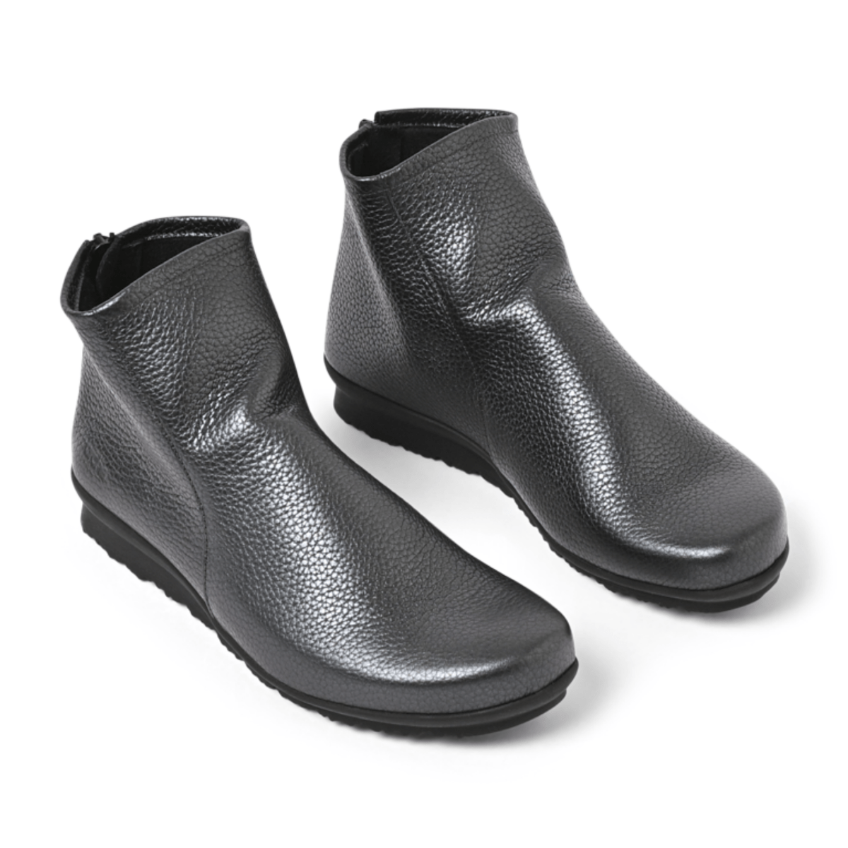 Arche Women's Baryky Grey/Silver Hopi Metal Leather