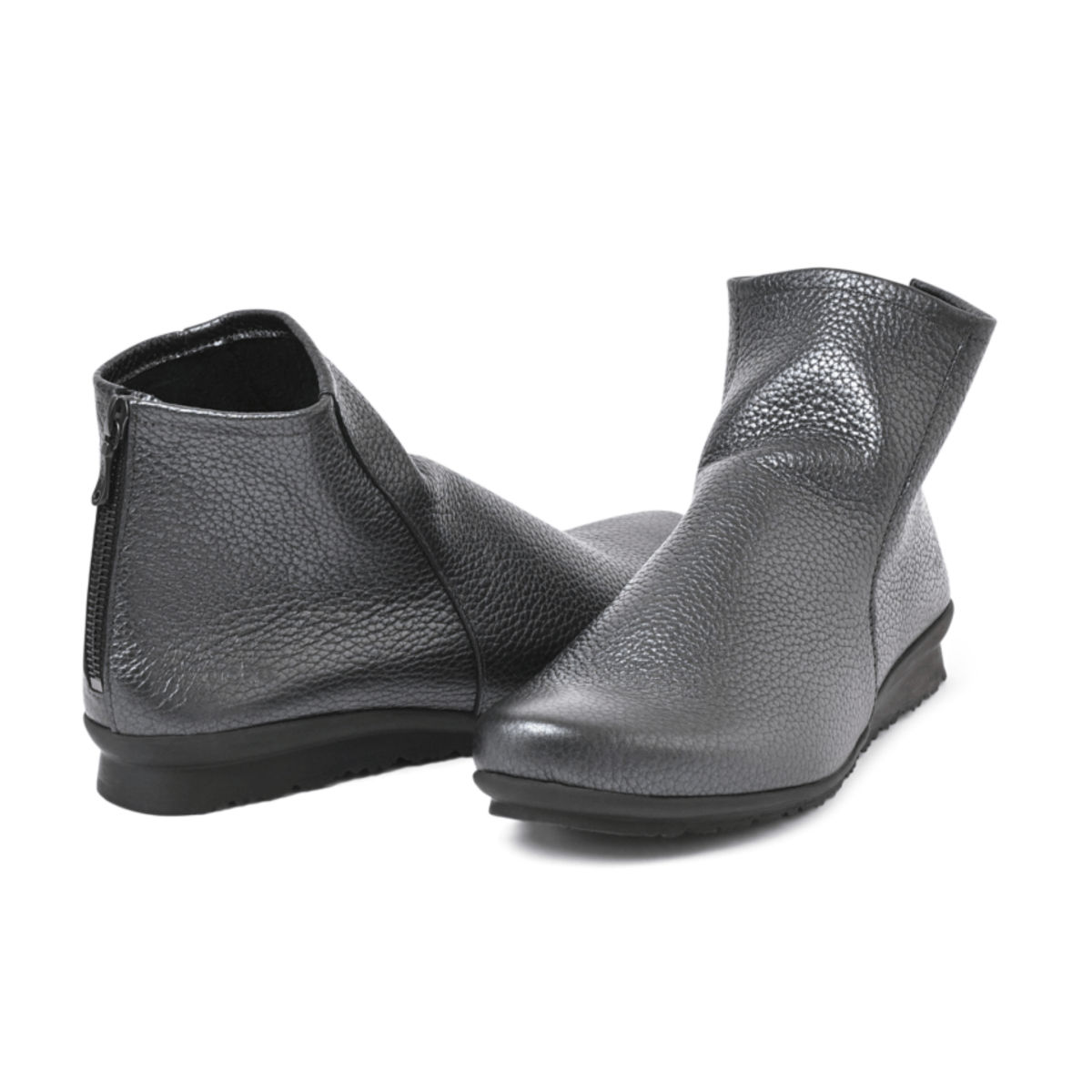 Arche Women's Baryky Grey/Silver Hopi Metal Leather