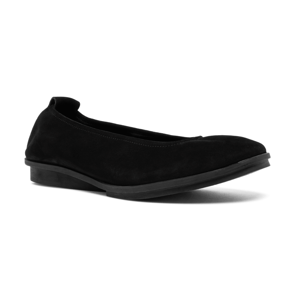 Arche Women's Dinael Black Nubuck Leather