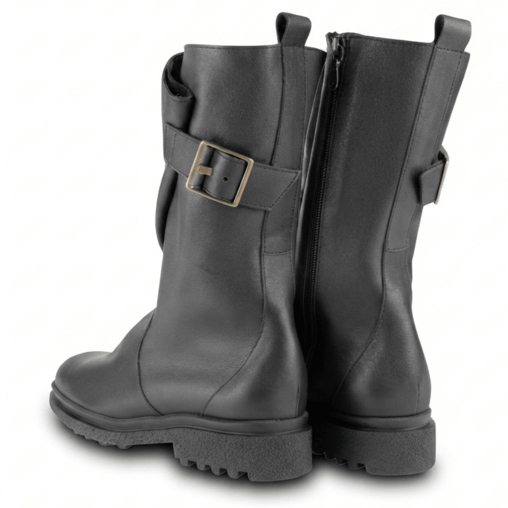 Arche Women's Honuro Black Leather Waterproof