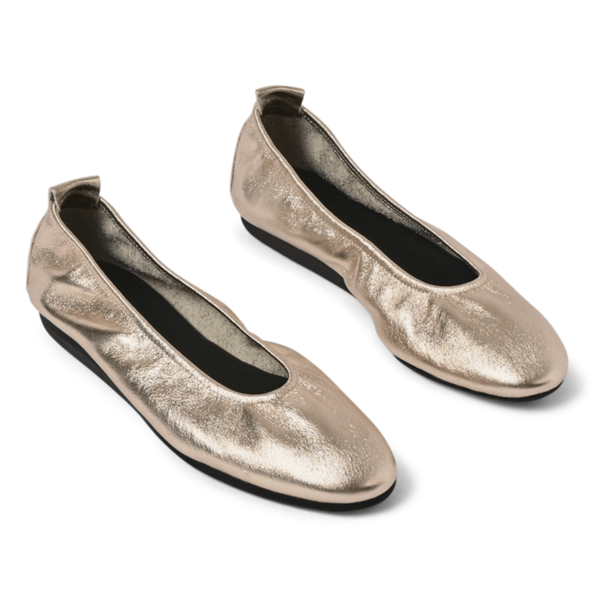 Arche Women's Laius Champagne Rose Metallic Leather