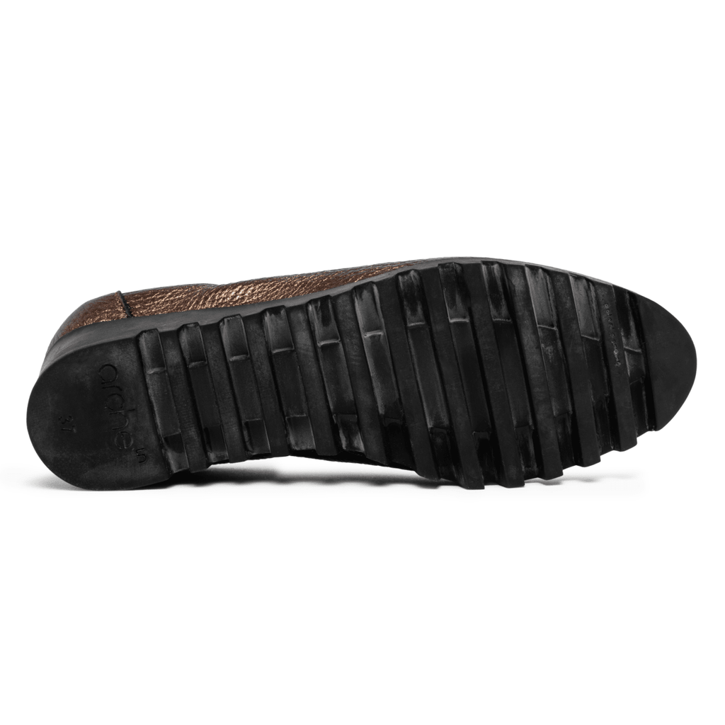 Arche Women's Lomiss Metallic Copper Deerskin Leather
