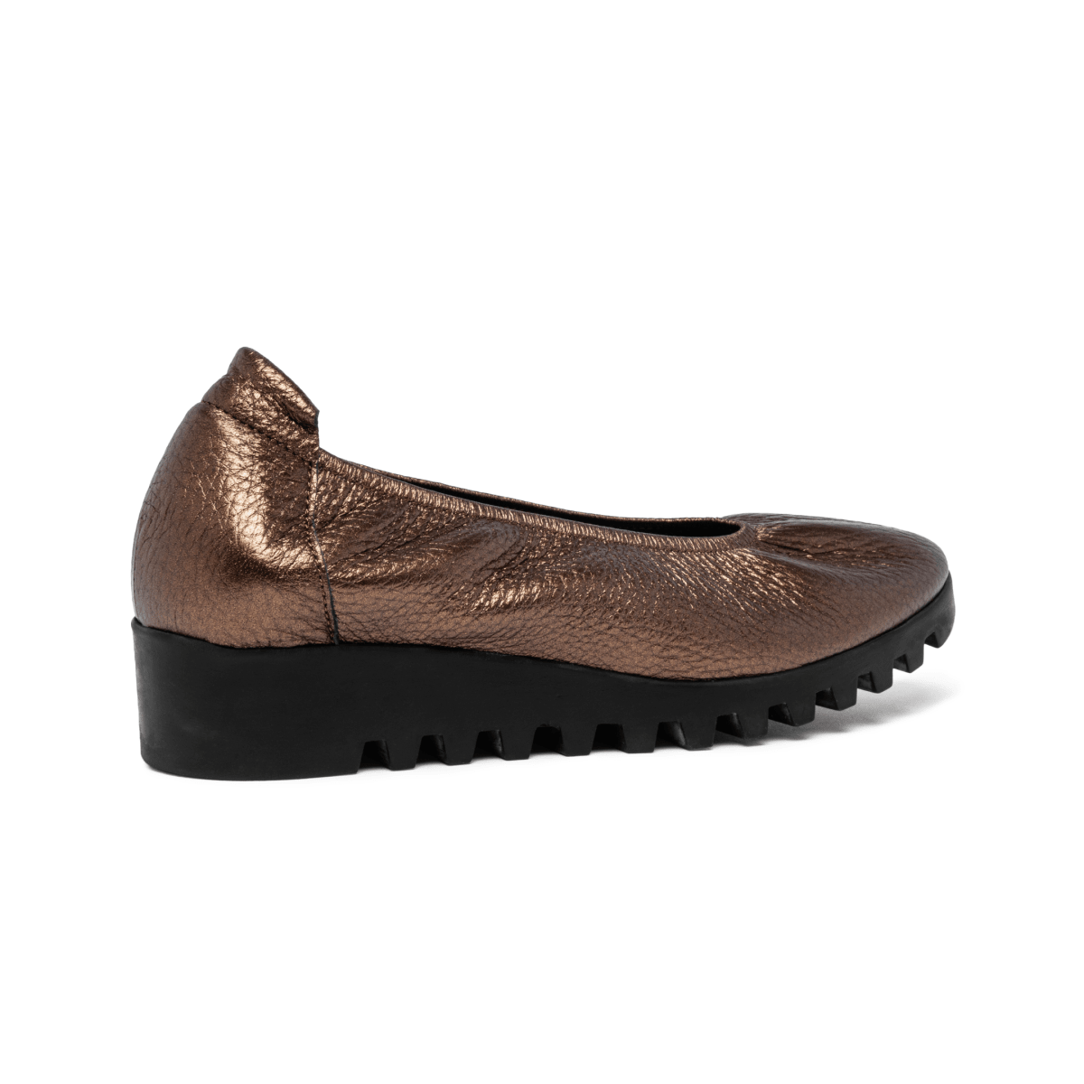 Arche Women's Lomiss Metallic Copper Deerskin Leather