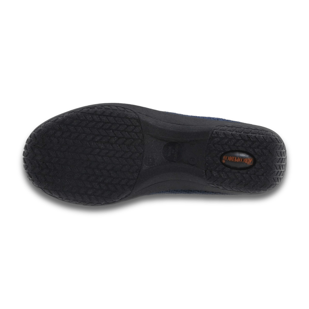 Arcopedico Women's LS Oxford Navy Fabric