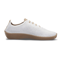 Arcopedico Women's LS Oxford White/Beige Fabric