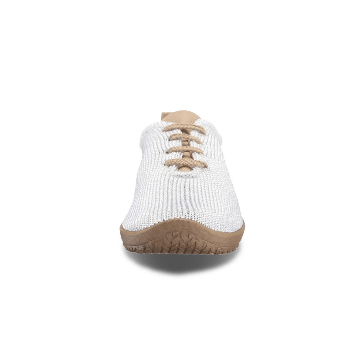 Arcopedico Women's LS Oxford White/Beige Fabric