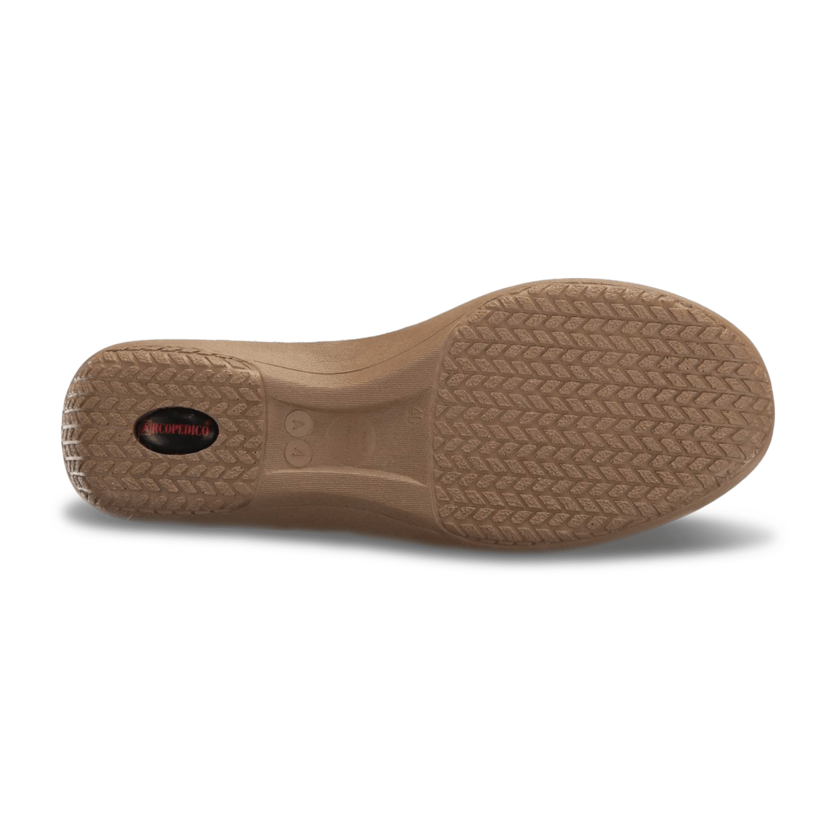 Arcopedico Women's LS Oxford White/Beige Fabric