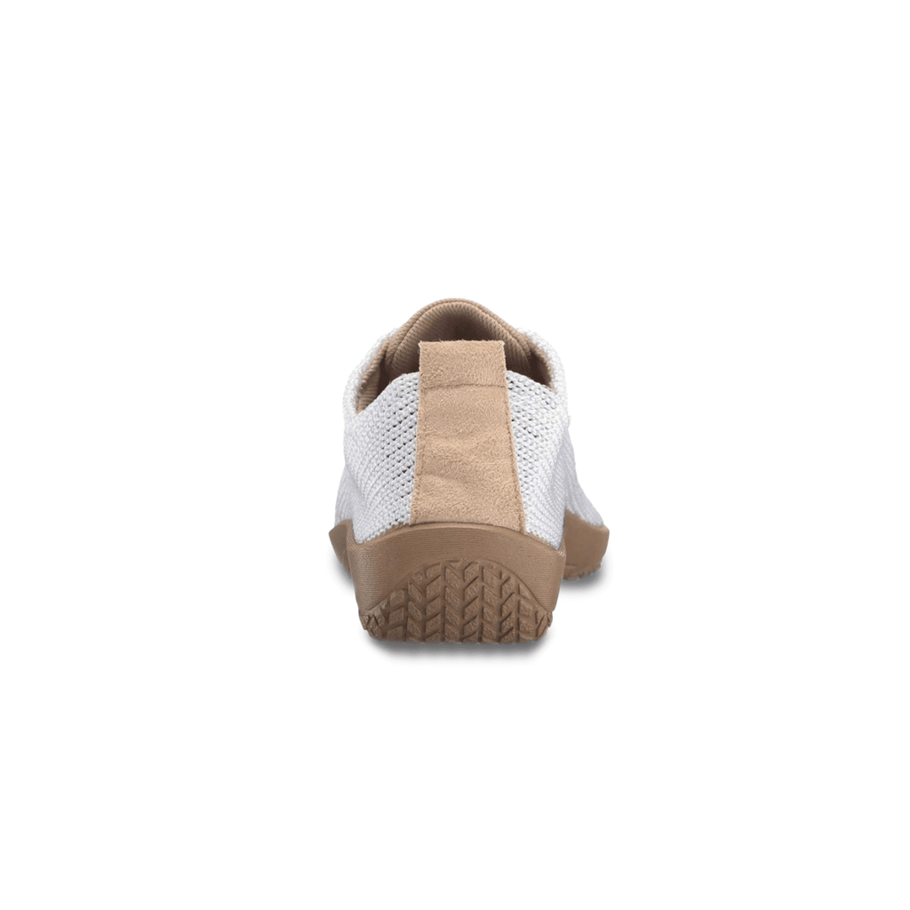 Arcopedico Women's LS Oxford White/Beige Fabric