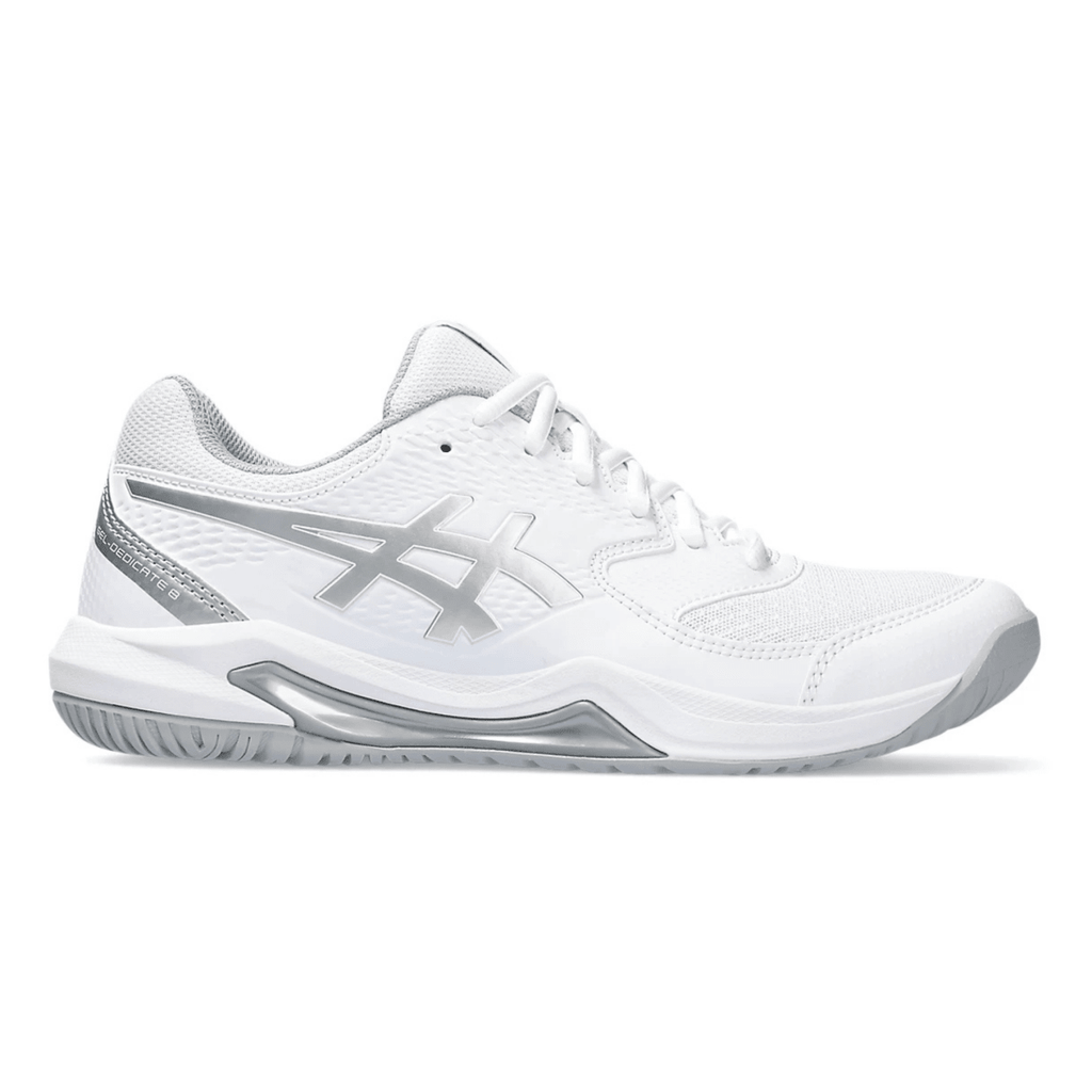 Asics Women's Gel-Dedicate 8 White/Pure Silver