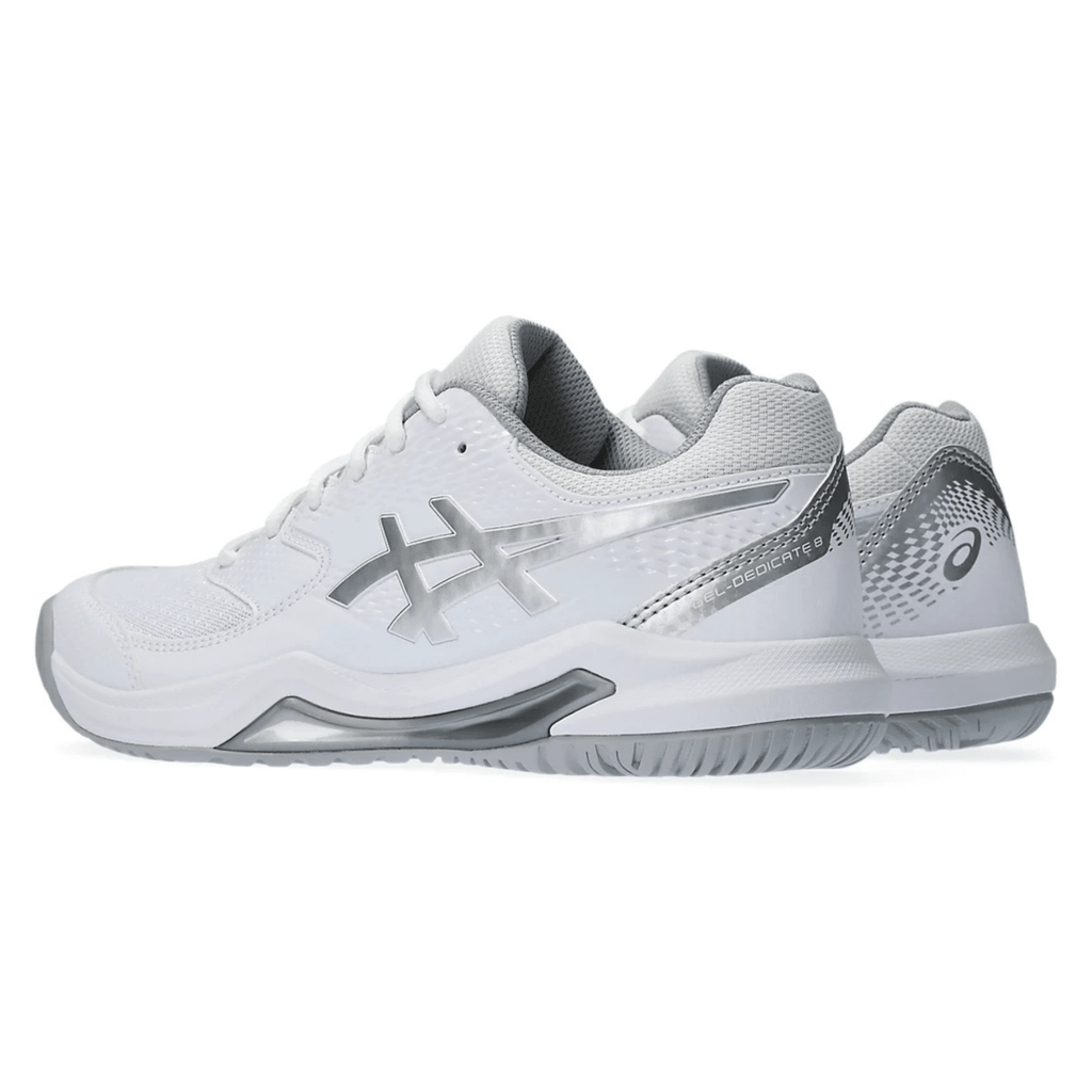 Asics Women's Gel-Dedicate 8 White/Pure Silver