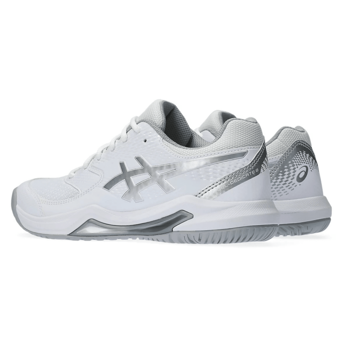 Asics Women's Gel-Dedicate 8 White/Pure Silver