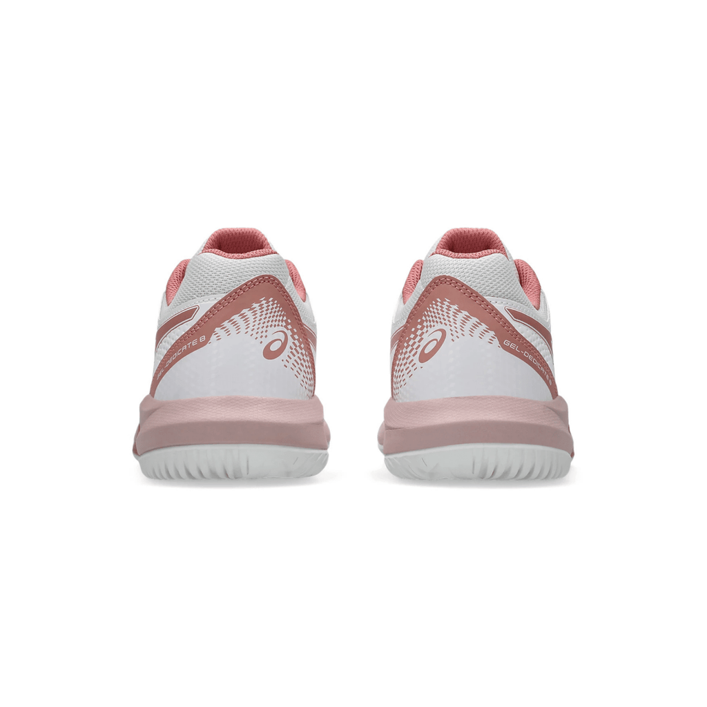 Asics Women's Gel-Dedicate 8 White/Rose Rouge