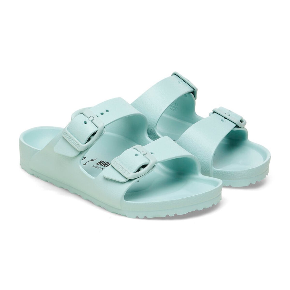 Birkenstock Girls (Sizes 31-34) Arizona Surf Green EVA