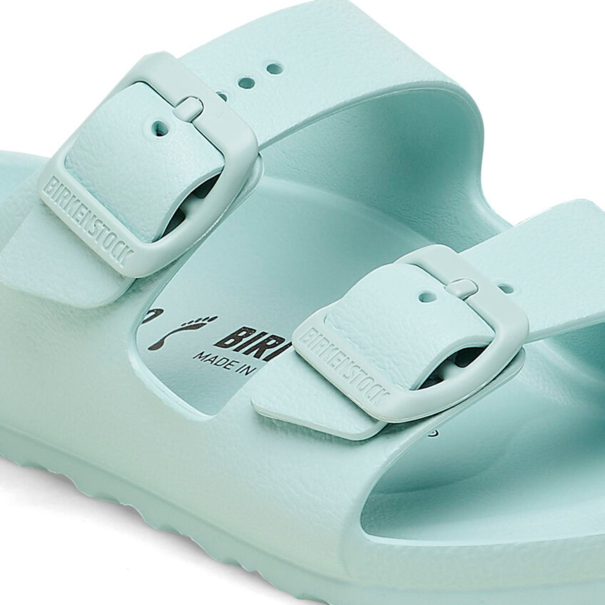 Birkenstock Girls (Sizes 31-34) Arizona Surf Green EVA