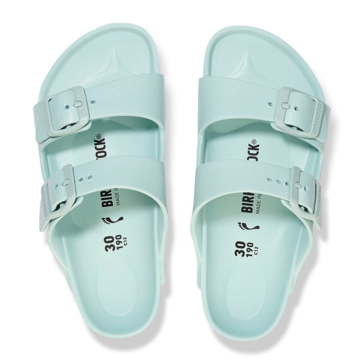 Birkenstock Girls (Sizes 31-34) Arizona Surf Green EVA