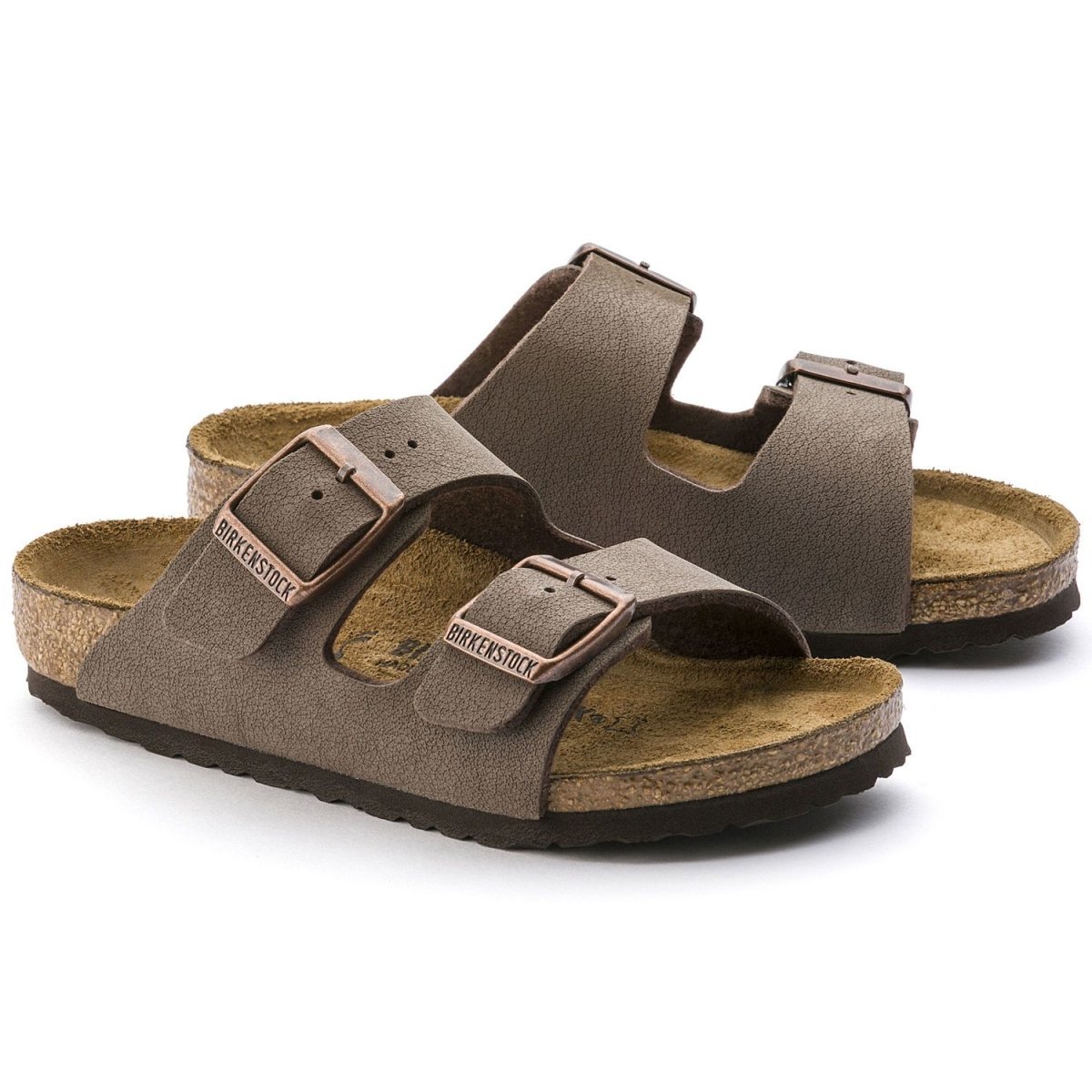 Birkenstock Kids Arizona Mocha Nubuck