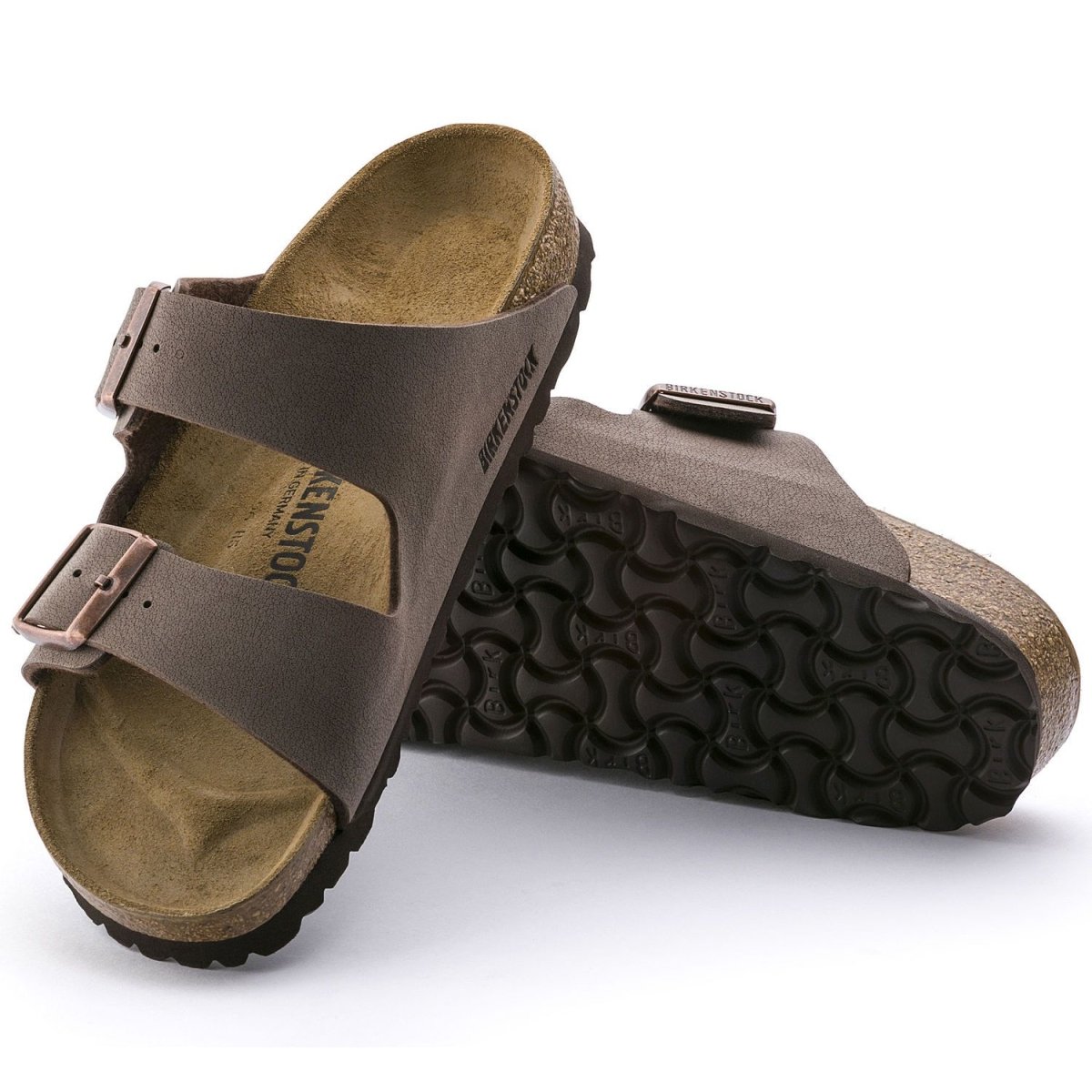 Birkenstock Kids Arizona Mocha Buc (Sizes 35-36)