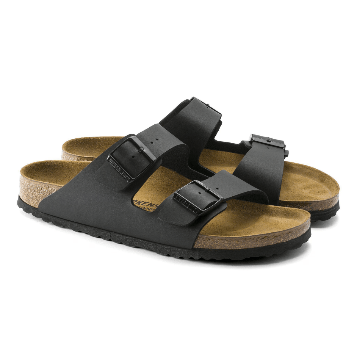 Birkenstock Men's Arizona Birko-Flor Black