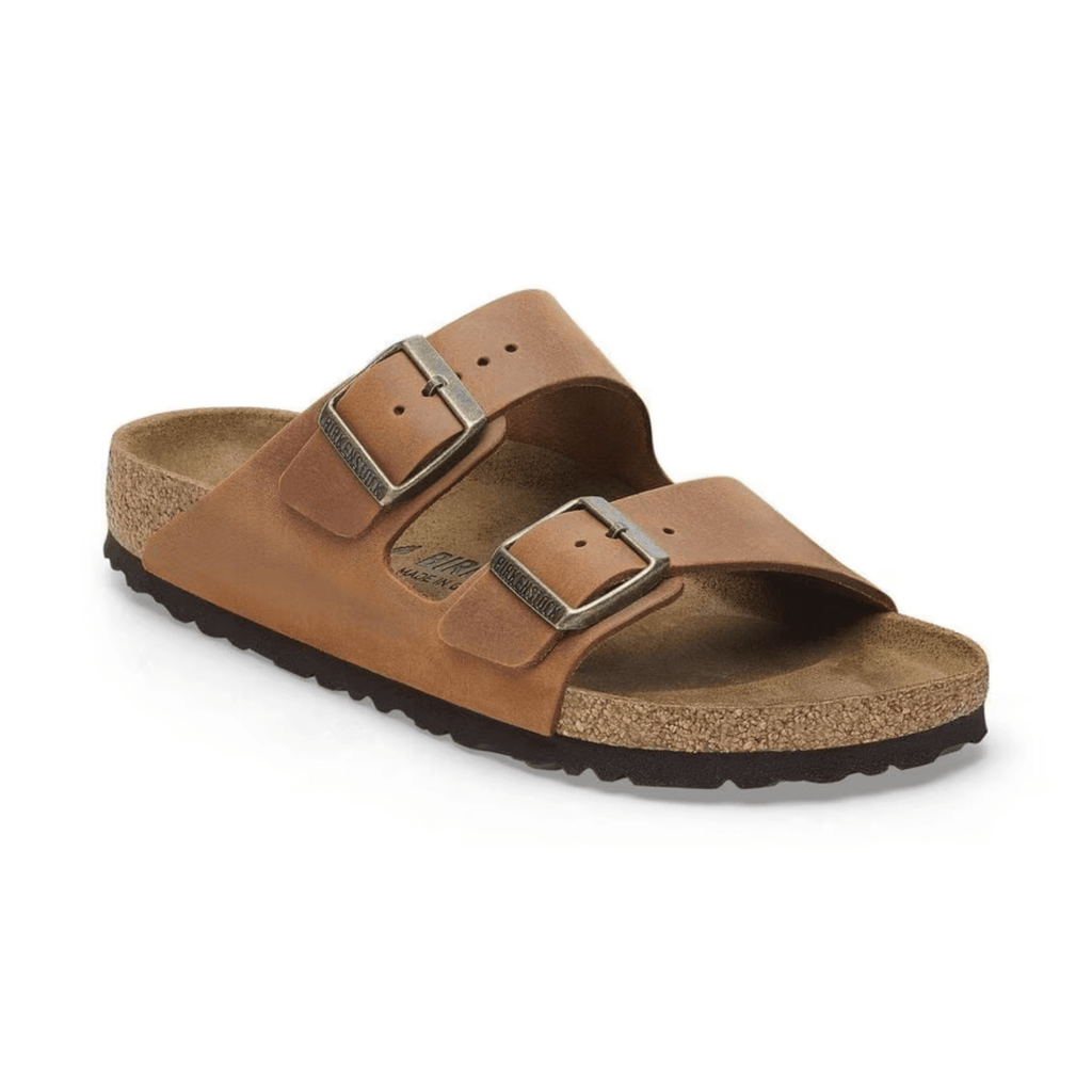 Birkenstock Men's Arizona Cognac Oiled Leather