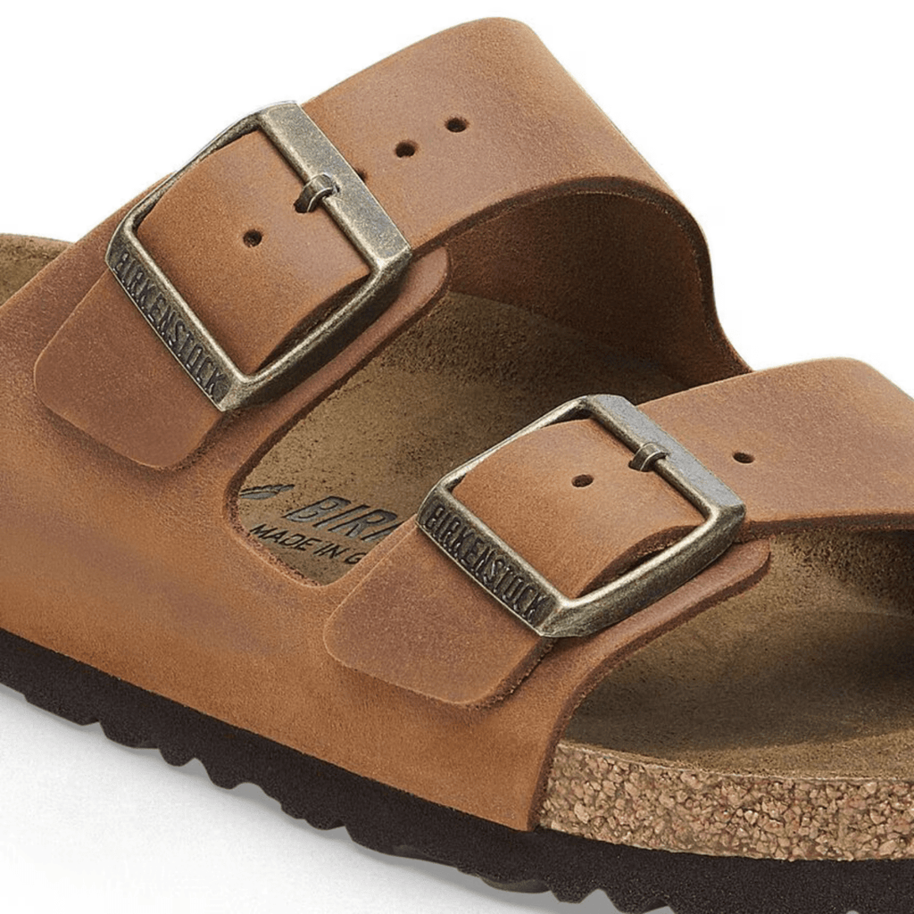 Birkenstock Men's Arizona Cognac Oiled Leather