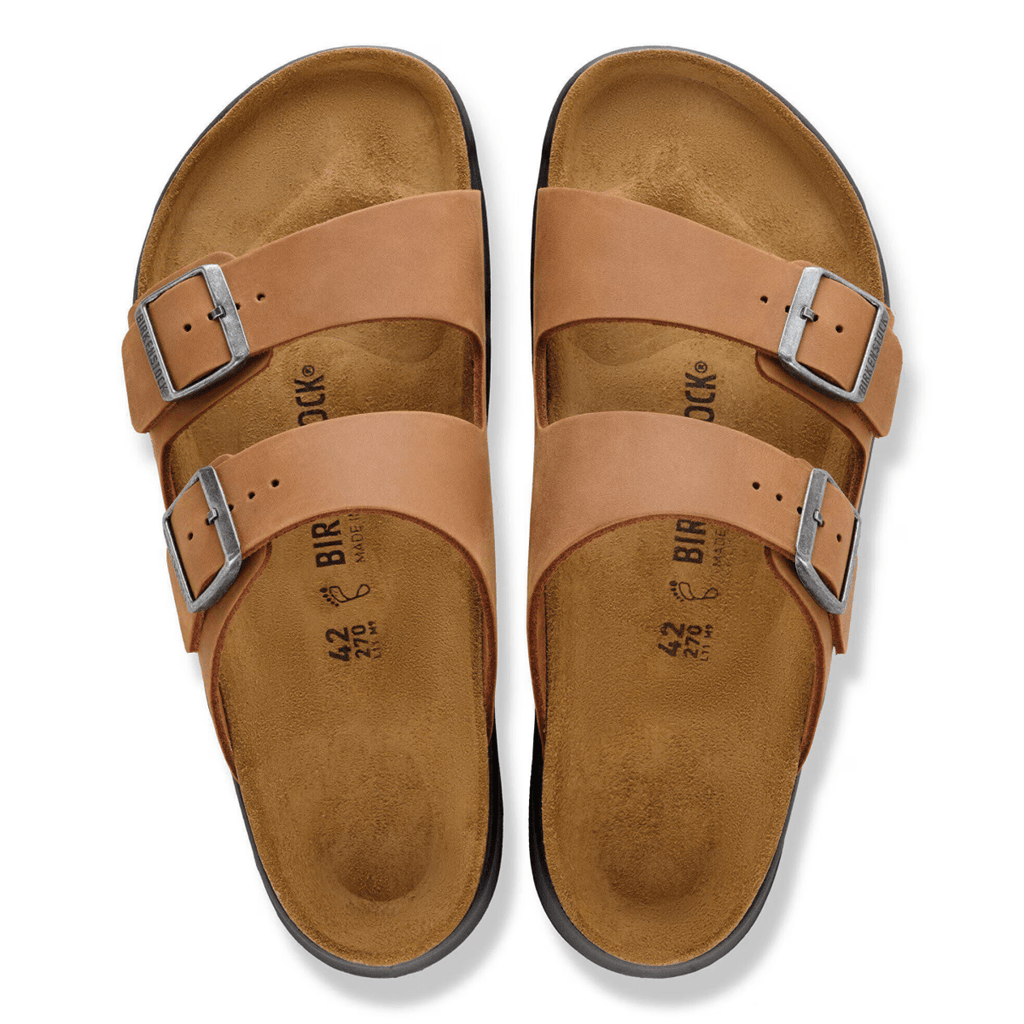 Birkenstock Men's Arizona Crosstown Cognac Oiled Leather