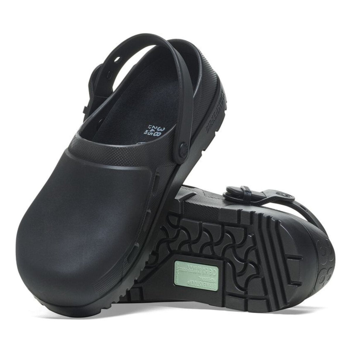 Birkenstock Men's Birki Air 2.0 Polyurethane Jet Black