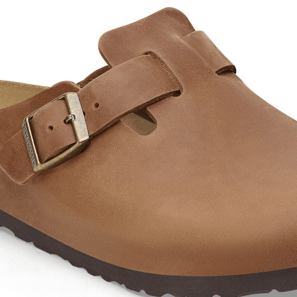 Birkenstock Men's Boston Cognac Oiled Leather