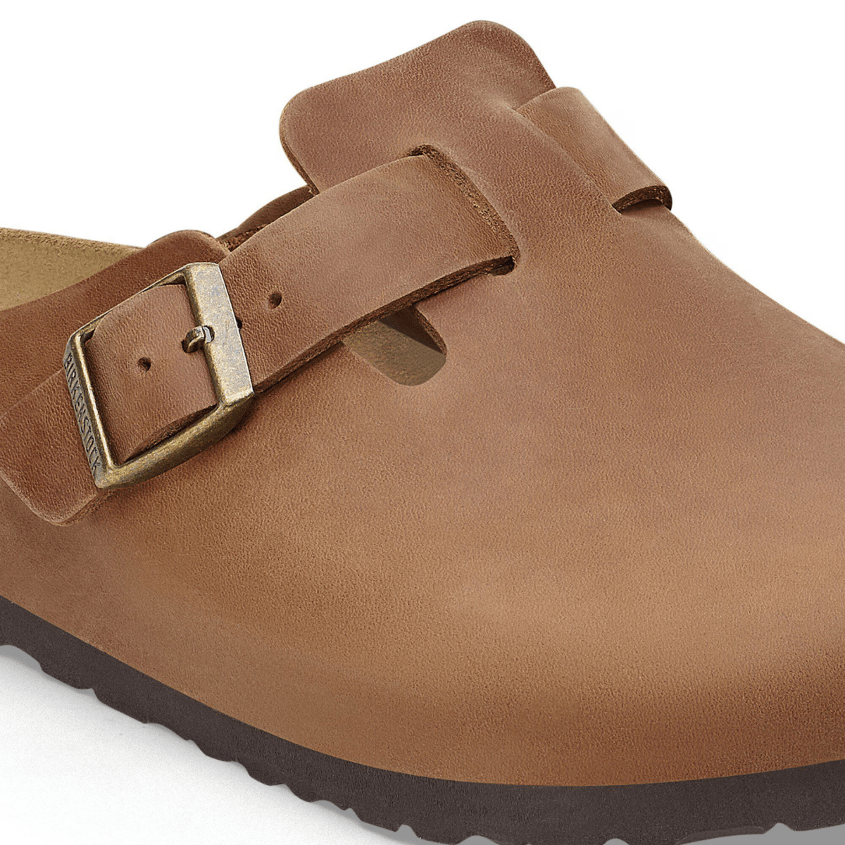 Birkenstock Men's Boston Cognac Oiled Leather