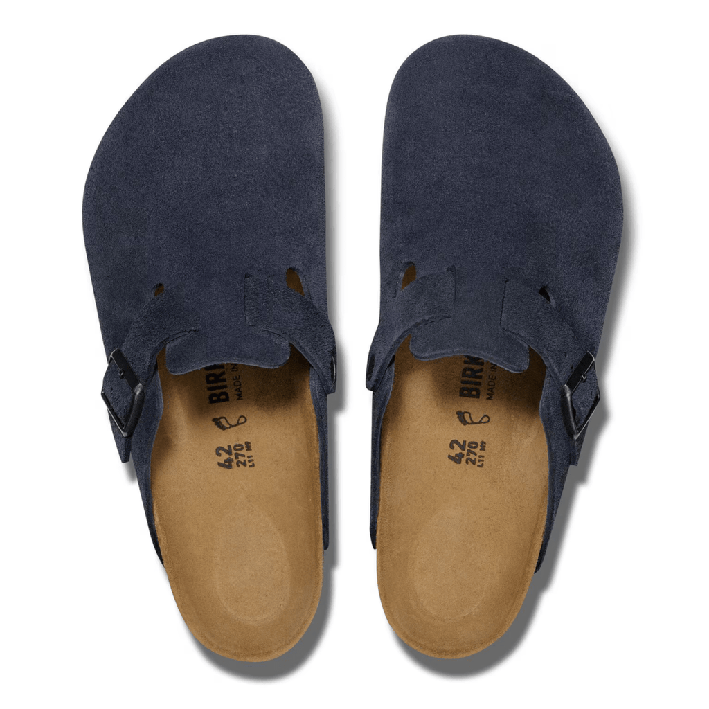 Birkenstock Men's Boston New Navy Suede
