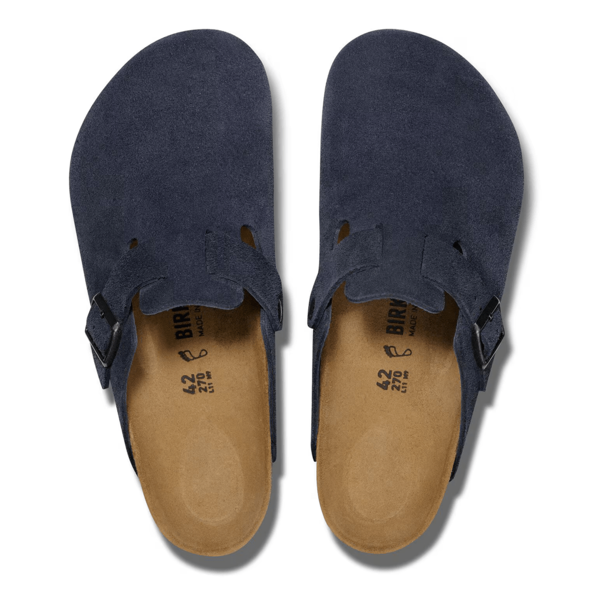 Birkenstock Men's Boston New Navy Suede