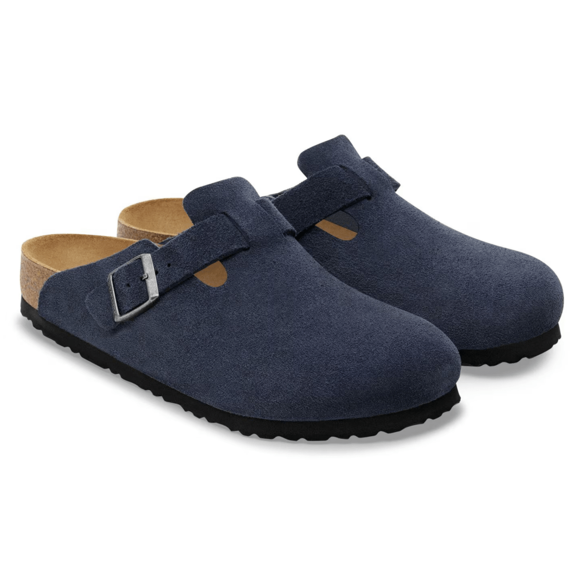 Birkenstock Men's Boston New Navy Suede
