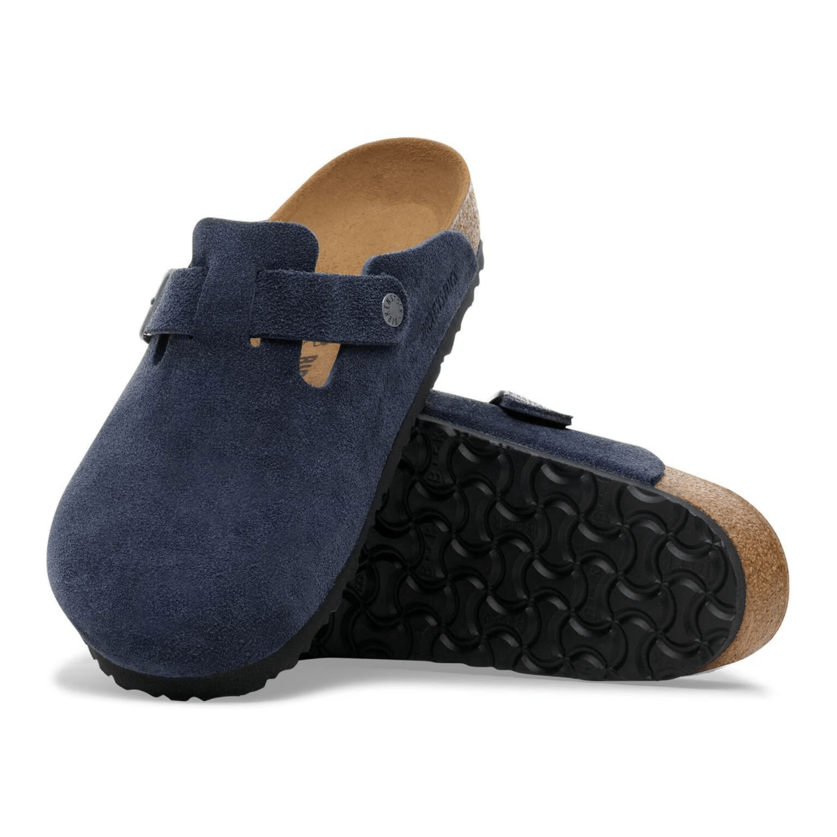 Birkenstock Men's Boston New Navy Suede