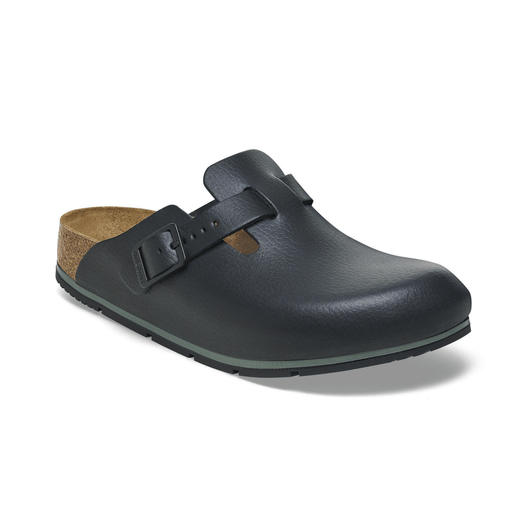 Birkenstock Men's Boston Pro Black Leather