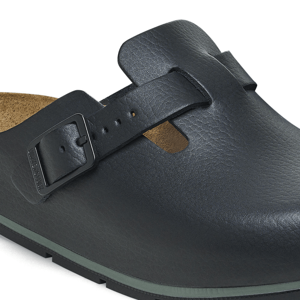 Birkenstock Men's Boston Pro Black Leather