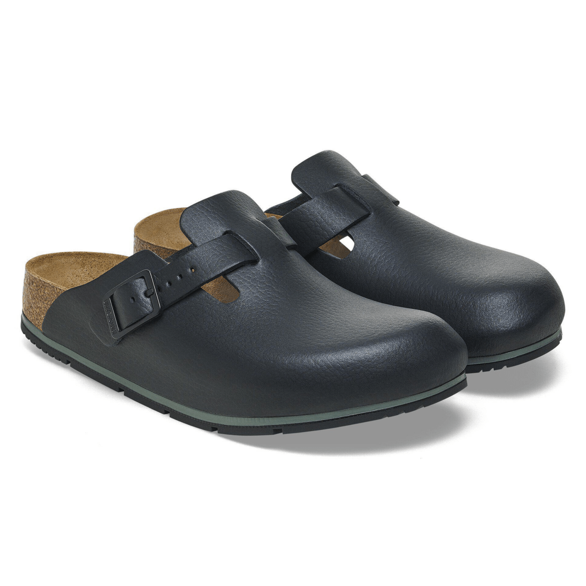 Birkenstock Men's Boston Pro Black Leather