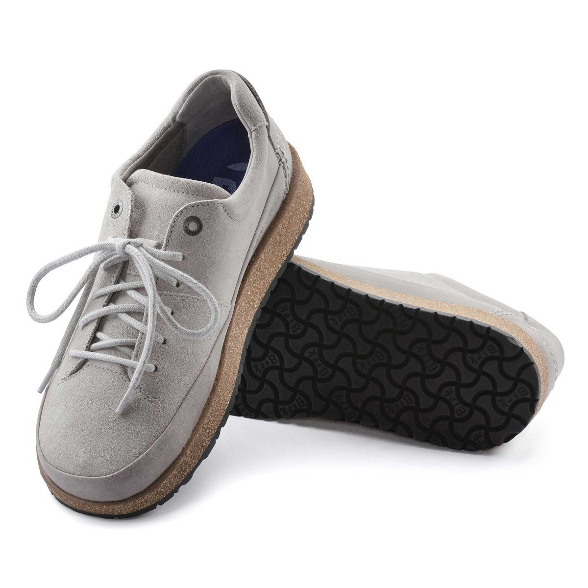 Birkenstock Men's Honnef Low Whale Grey Suede