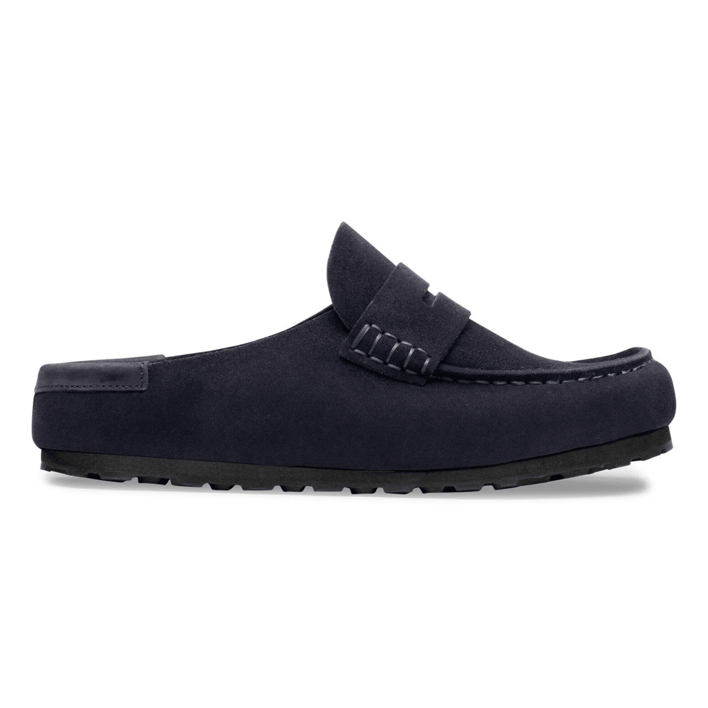 Birkenstock Men's Naples Wrapped Navy Midnight Suede