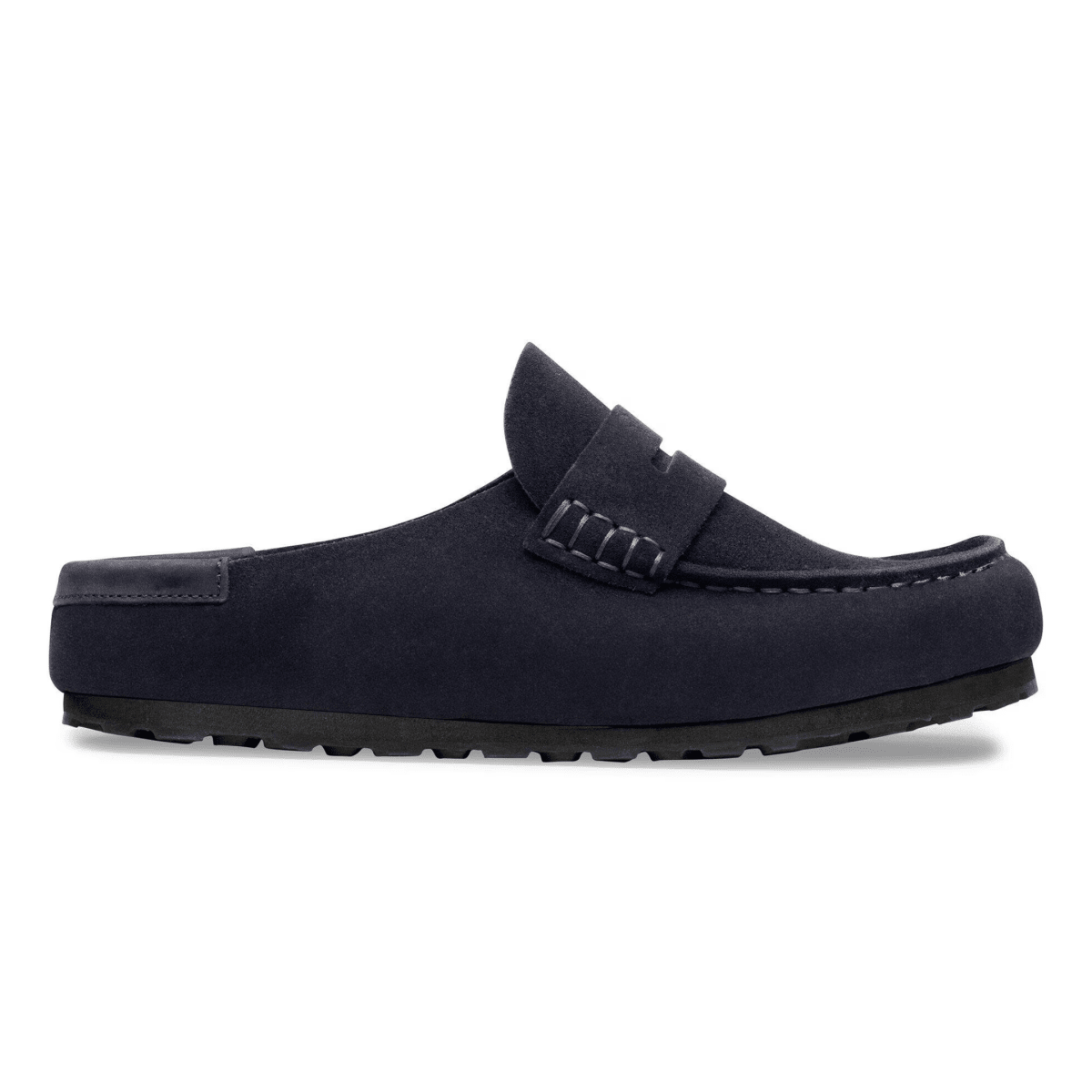 Birkenstock Men's Naples Wrapped Navy Midnight Suede