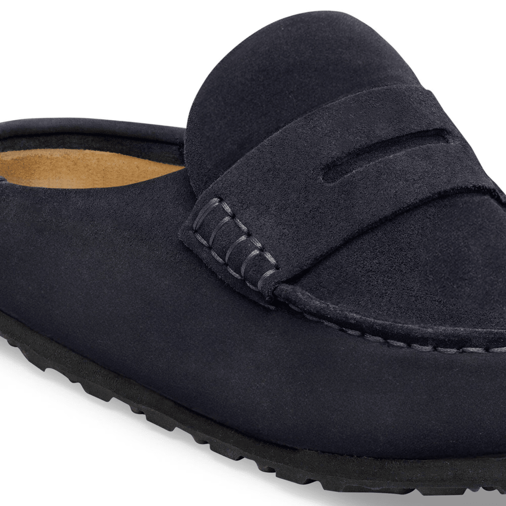 Birkenstock Men's Naples Wrapped Navy Midnight Suede