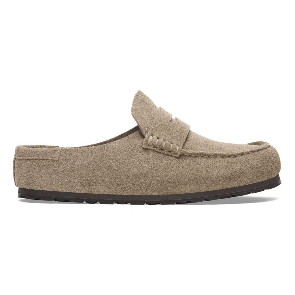 Birkenstock Men's Naples Wrapped Taupe Suede